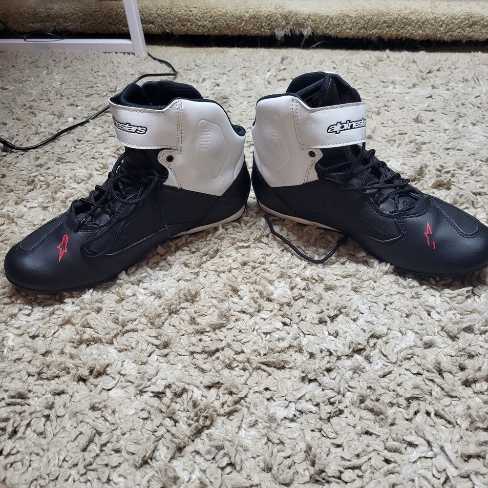 Alpine Stars size 9.5 worn twice